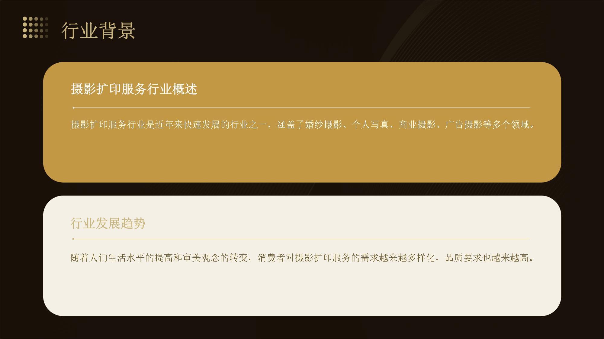 摄影扩印服务创新升级与市场拓展项目建议书